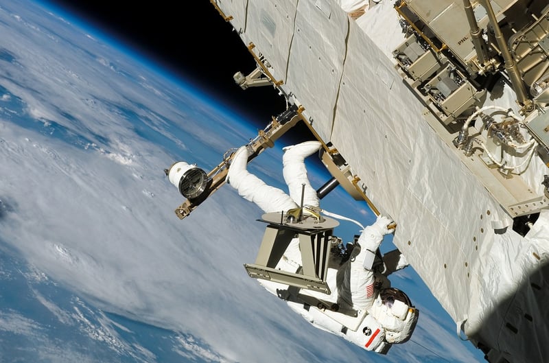 Astronaut in space